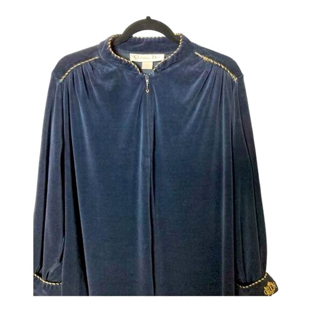 Christian Dior Vintage Bathrobe Woman’s M/L - Picture 8 of 10